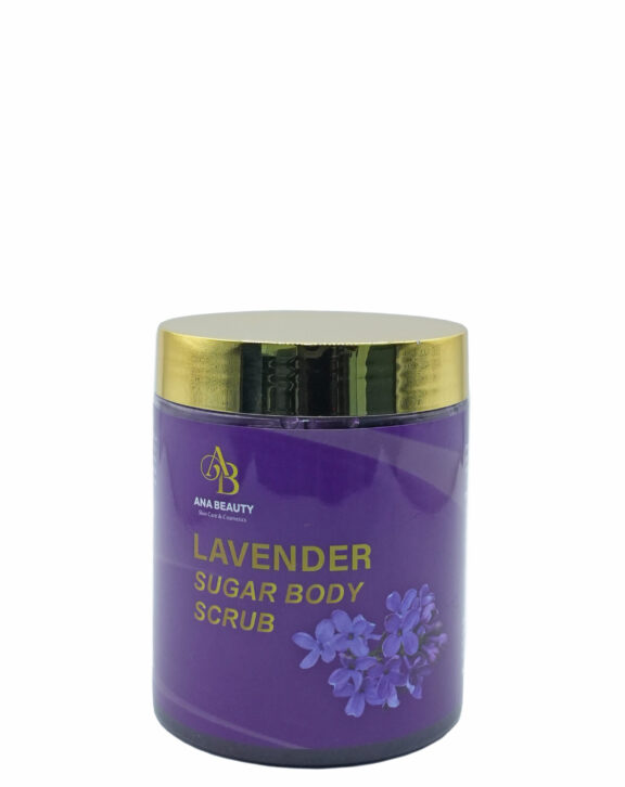 Indulge in a moment of tranquility with our Lavender Soothing Body Scrub. This aromatic exfoliant is infused with real Lavender, a botanical powerhouse celebrated for its natural antiseptic and anti-inflammatory properties.