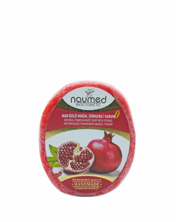 Unlock the power of superfruits with our Pomegranate Loofah Soap. Pomegranate is nature's antioxidant powerhouse, packed with high levels of Vitamin C and skin-protecting polyphenols. This 2-in-1 soap and exfoliator is specifically designed to energize and firm the skin.